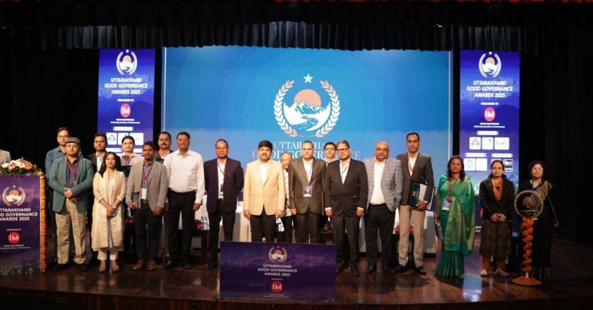 Uttarakhand Honors Excellence in Governance at the 2025 Good Governance Awards