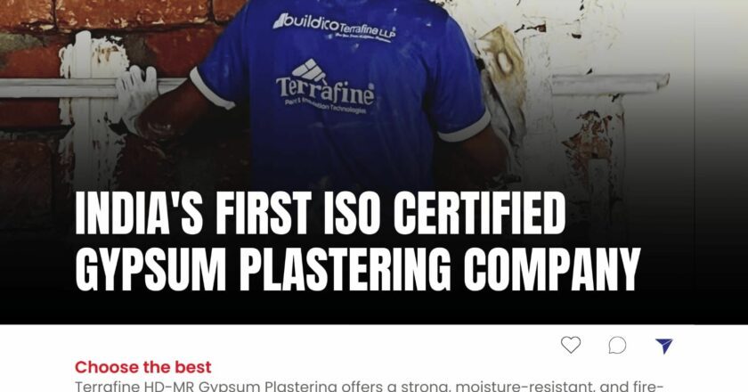 REVOLUTIONIZING CONSTRUCTION: Discover the Power of Terrafine HDMR Gypsum Plaster!