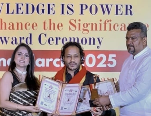 Maayur Jittsingh Kagade Honored with Bharat Gaurav Ratna Shri Sammaan Award and Padma Shri Sammaan Award