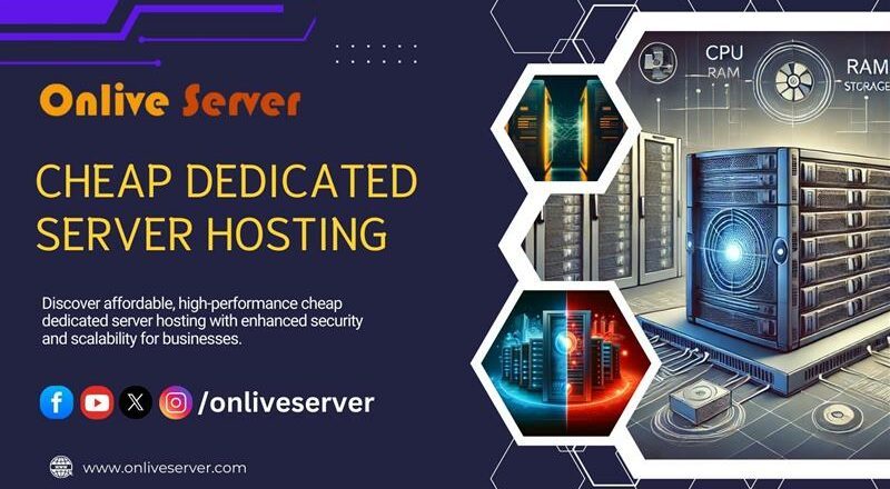 Cheap Dedicated Server Hosting with Fast SSD Storage and 1Gbps Network Speed