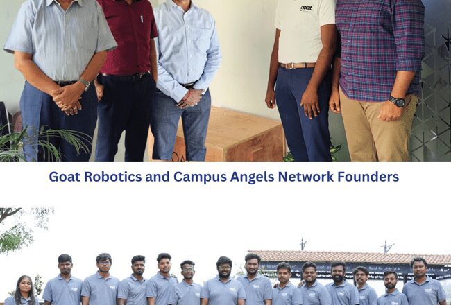Goat Robotics Secures ₹2.66 Crore with Backing from Campus Angels Network