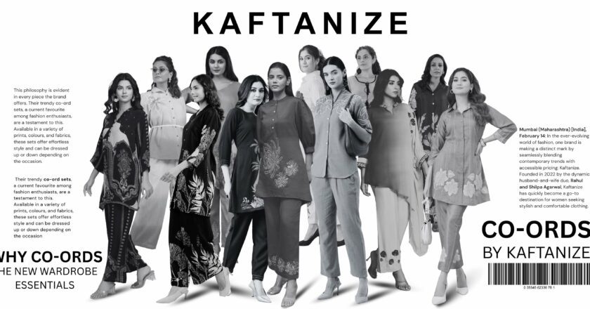 Why Co-Ords Are the New Wardrobe Essentials: A Fashion Revolution by KAFTANIZE
