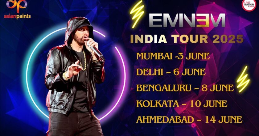EMINEM INDIA TOUR OFFICIALLY CONFIRMED — 5 CITY TOUR ANNOUNCED BY LIVE NATION & ASIAN PAINTS