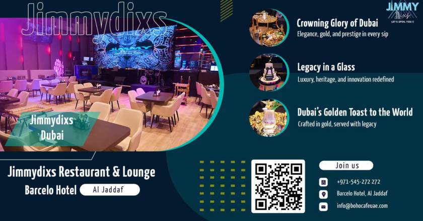 Dubai Creates a New World Record with the Launch of the World’s Costliest Mocktail at Jimmydixs Restaurant & Lounge, Barcelo Hotel