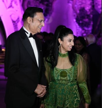 Glitterati gather to celebrate Rajat Sharma and Ritu Dhawan’s 25th wedding anniversary