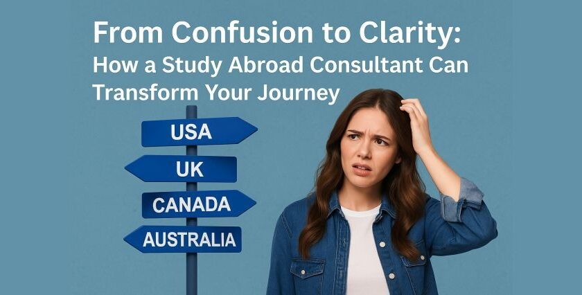 From Confusion to Clarity: How a Study Abroad Consultant Can Transform Your Journey
