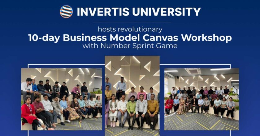Invertis University hosts revolutionary 10-day Business Model Canvas Workshop with Number Sprint Game