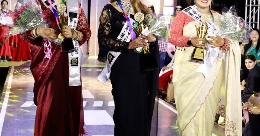 PB Events’ Grand Showcase: Miss and Mrs. Bharat 2025 Lights Up Film City Noida.