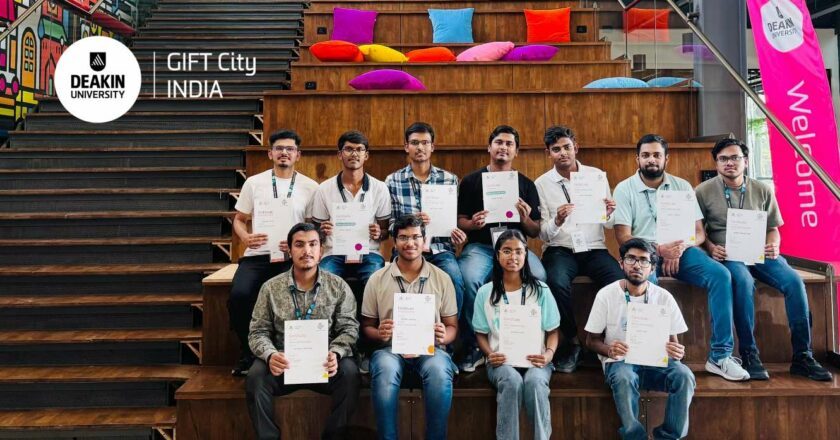 Deakin University GIFT City organises its first student-led mega event – Deakin CyberClash 2025