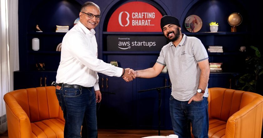 Crafting Bharat – Season 2, powered by AWS Startup and an initiative by NewsReach launches fifth episode with Elwinder Singh of Connect & Heal.