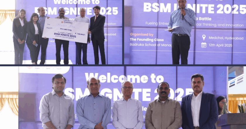 IGNITE 2025: BSM Hyderabad’s Founding Class Launches Landmark First National On-Campus Competition