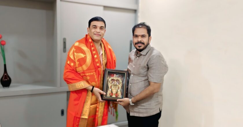 Virtusa Life Spaces CMD Sri Venkat Meets TGFDC Chairman Sri Dil Raju; Applauds Gaddar Awards Initiative