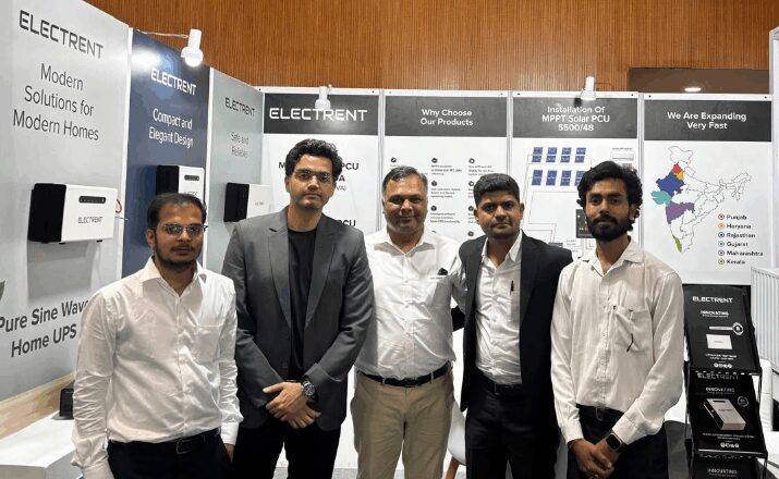 Electrent Energy Unveiled its complete range of Next-Gen Solar PCUs, Inverters, Lithium Batteries and ESS at RenewX 2025, Chennai