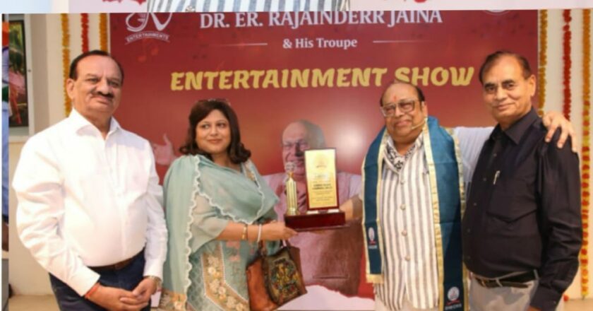 Sing Today, Smile Today: Dr. Er. Rajainderr Jaina Brings Happiness Through Music at Sheows Old Age Home