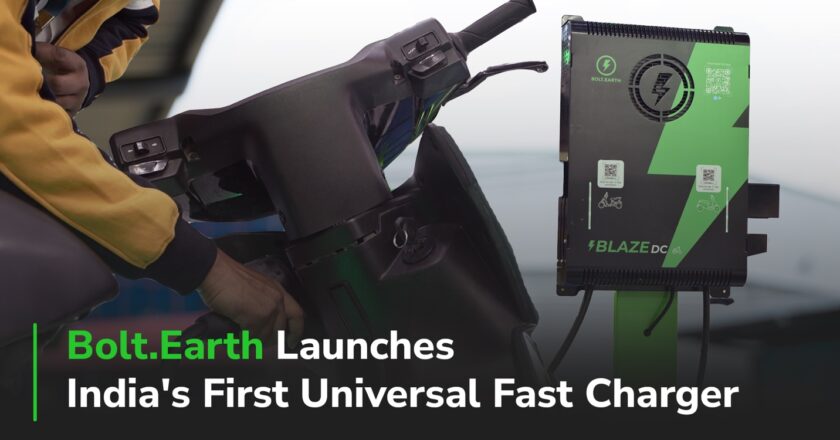 Bolt.Earth Unveils Blaze DC, India’s Fastest Charger for Two and Three-Wheelers, Accelerating Access to Rapid Charging Nationwide