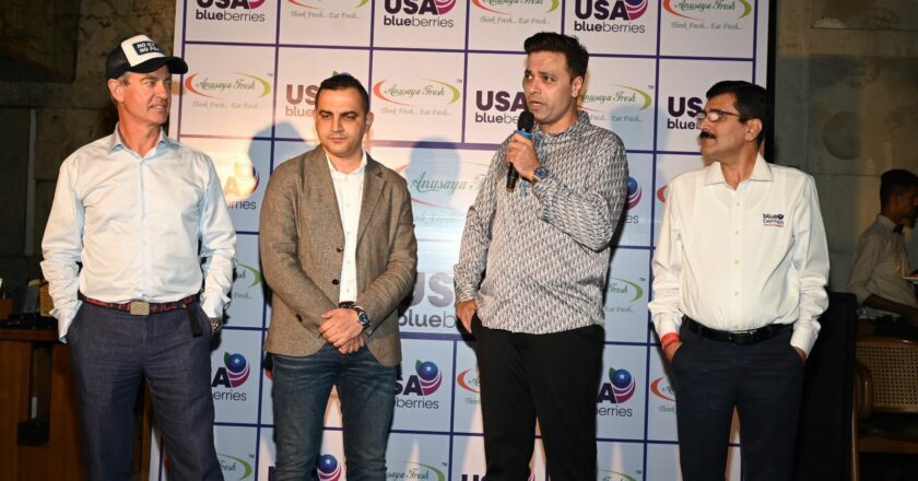 Anusaya Fresh, SanLucar -Unite to Make Premium Blueberries a Household Staple in Indiaalong with Mr Ice Man -Norway – launches in India.