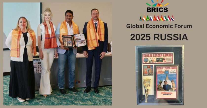Relcko and CEO Dr. Satish Kumar Seena Honored at Russia’s Victory Day Parade During BRICS Summit
