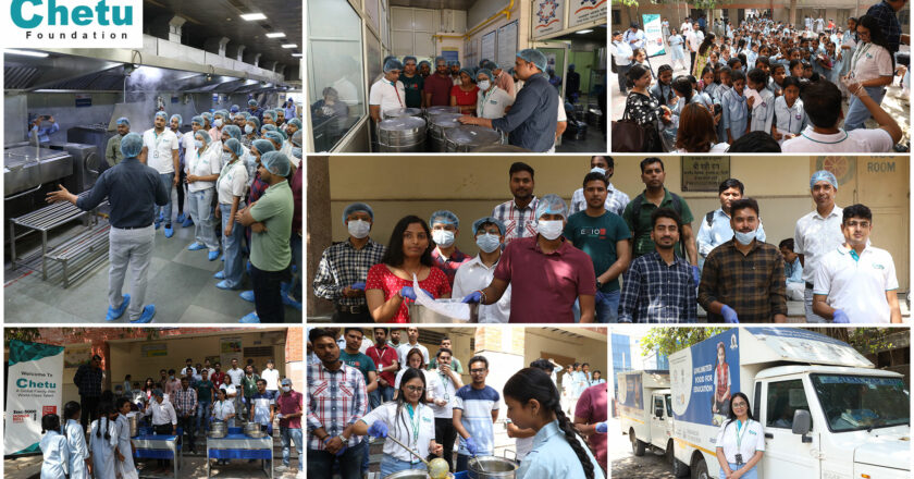 CHETU VOLUNTEERS VISIT AKSHAYA PATRA FOUNDATION TO SUPPORT MID-DAY MEAL INITIATIVE