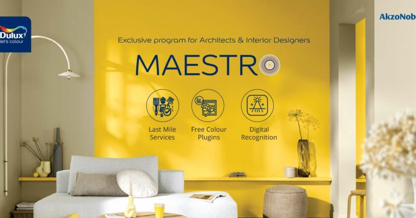AkzoNobel India launches ‘Dulux Maestro’ Program to strengthen collaboration with architects and interior designers