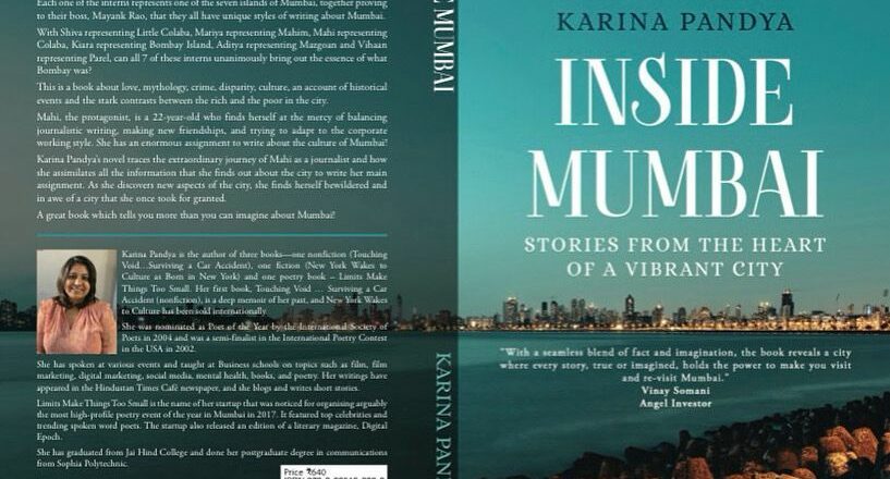 Karina Pandya’s New Novel, ‘Inside Mumbai’, Delights with Stories from the Vibrant City