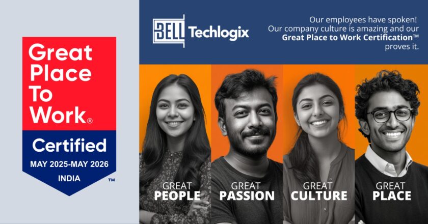 Bell Techlogix India Earns 2025 Great Place To Work Certification™ in its First Attempt