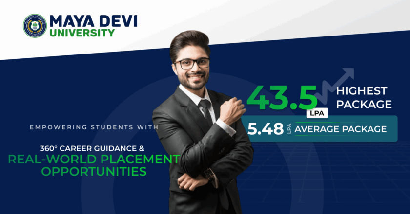Maya Devi University Shatters Placement Records in 2024, Solidifying Its Position as a Premier Placement-Focused Institution
