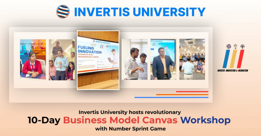 Invertis University Redefines Management Education with Revolutionary 10-Day Business Model Canvas Workshop