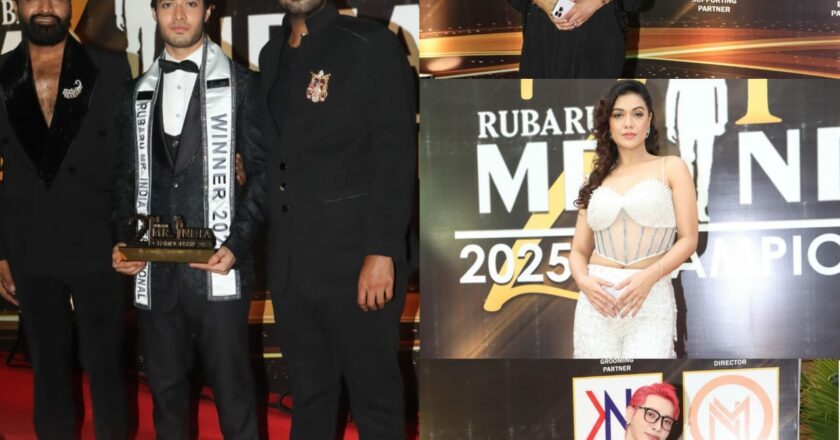 Under Pankaj Kharbanda & Manav Ranka’s Vision, 21st Rubaru Mr. India Lights Up Mumbai with Madhuram Daga Winning the Pageant