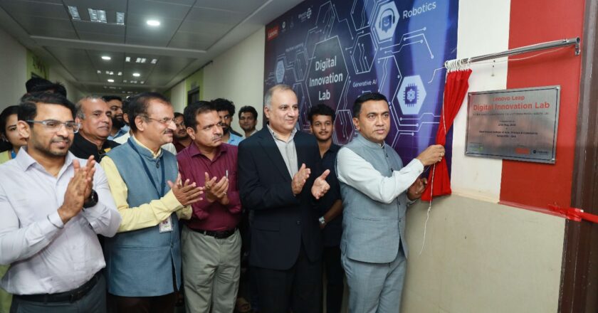 Lenovo LEAP Digital Innovation Lab and Skilling Platform aims to skill 10,000 students across Goa in emerging technologies