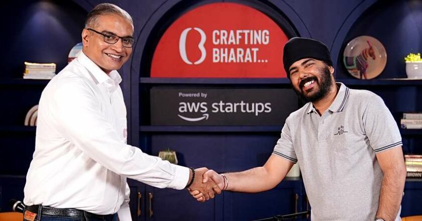 Crafting Bharat – Season 2, powered by AWS Startups and an initiative by NewsReach launches fourth episode with Elwinder Singh of Connect & Heal.