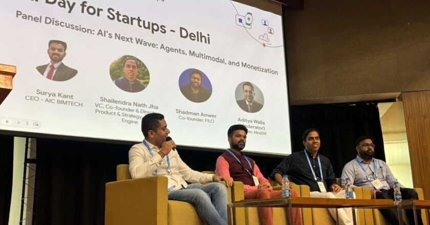 Atal Incubation Centre – Birla Institute of Management Technology (AIC-BIMTECH) at Google for Startups – AI Day for Startups at IIT Delhi