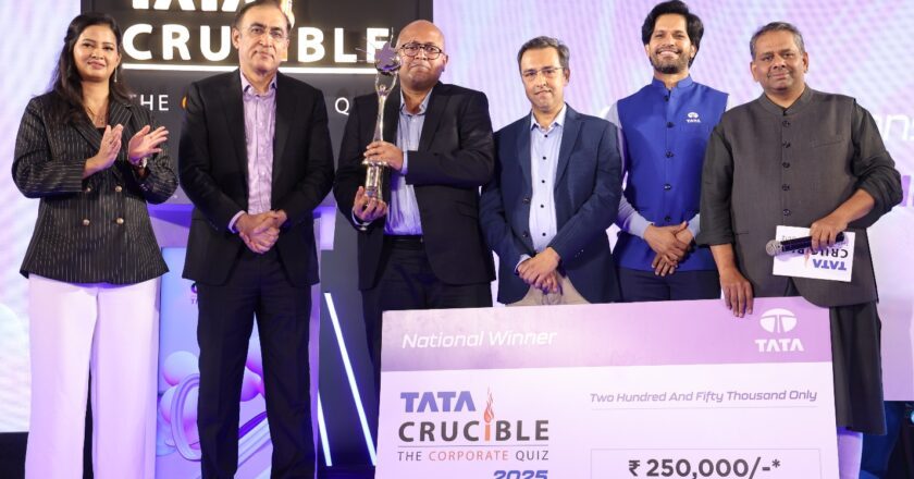 R Jayakanthan from Tata Consultancy Services Crowned National Champion at the Tata Crucible Corporate Quiz 2025