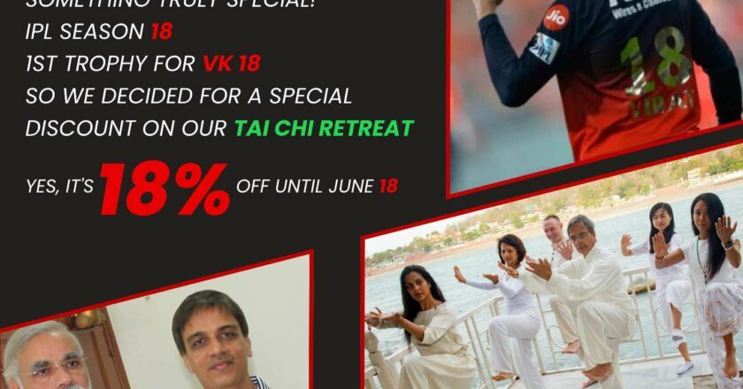 Reconnect, Recharge, and Rejoice: Special 18% Discount on Tai Chi Retreat with Sensei Sandeep Desai