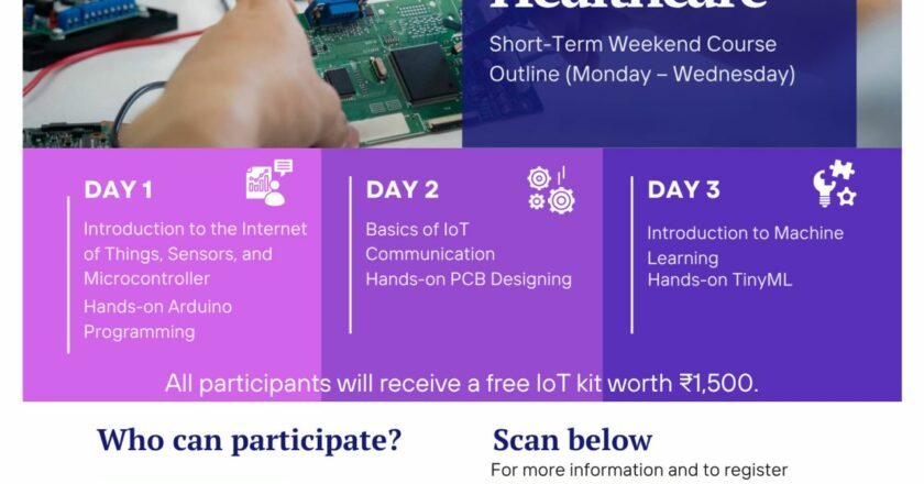 IHub-Data, IIIT Hyderabad Announces Workshop on IoT-AI for Healthcare Innovation