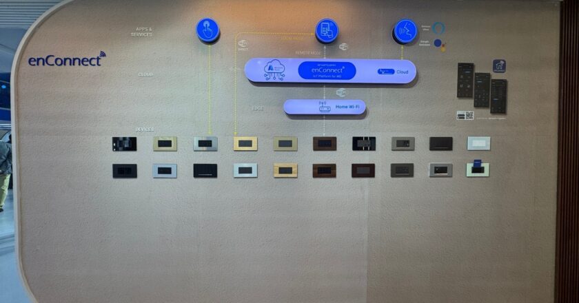 Lauritz Knudsen Electrical and Automation (formerly L&T Switchgear) Introduces enConnect for Seamless Home Automation