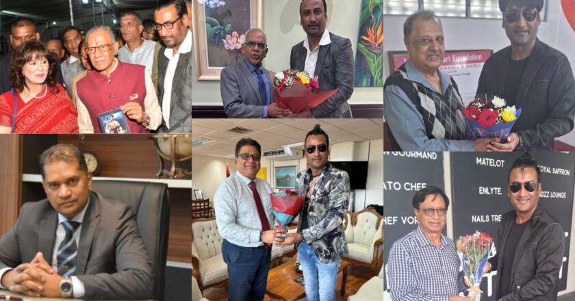Suchhi Kumar Expresses Gratitude to Mauritius’ President, Prime Minister, Cabinet Ministers, and Eminent Citizens for Their Faith in His Vision for Art, Culture, Film, and Tourism Promotion