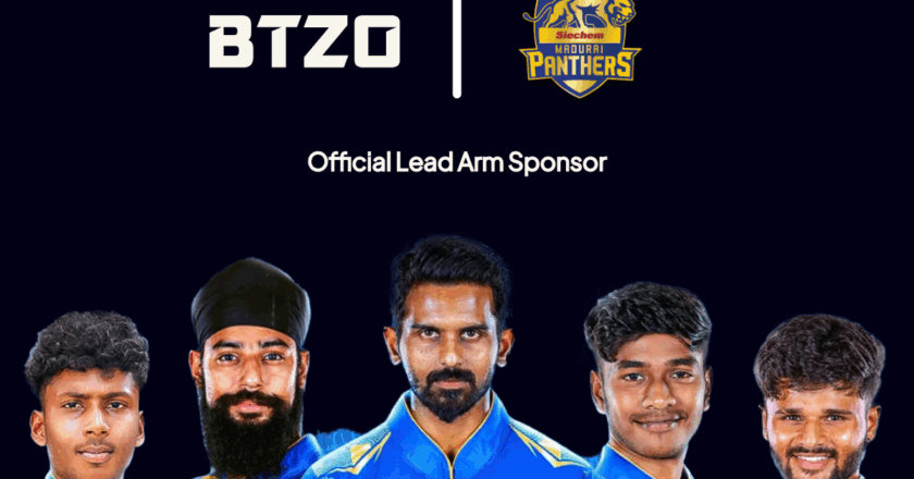 Siechem Madurai Panthers Confirm BTZO as Lead Arm Sponsor for TNPL 2025
