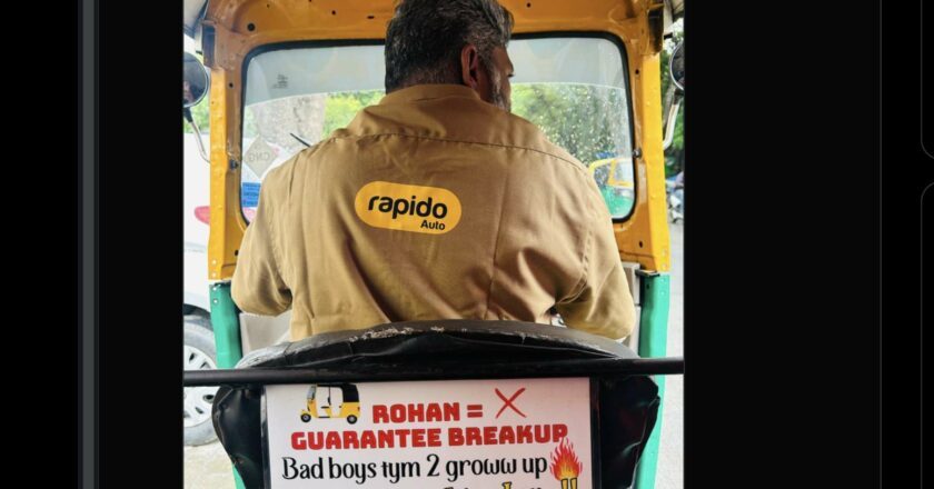 Peak Bengaluru Moment: Bengaluru Rapido Driver’s Anti-Rohan Message Breaks the Internet