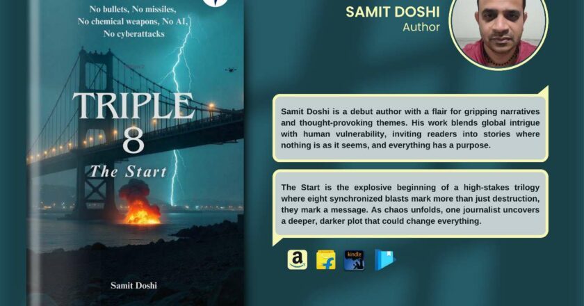 Debut Author Samit Doshi Drops a Global Thriller That Starts with a Bang, Literally