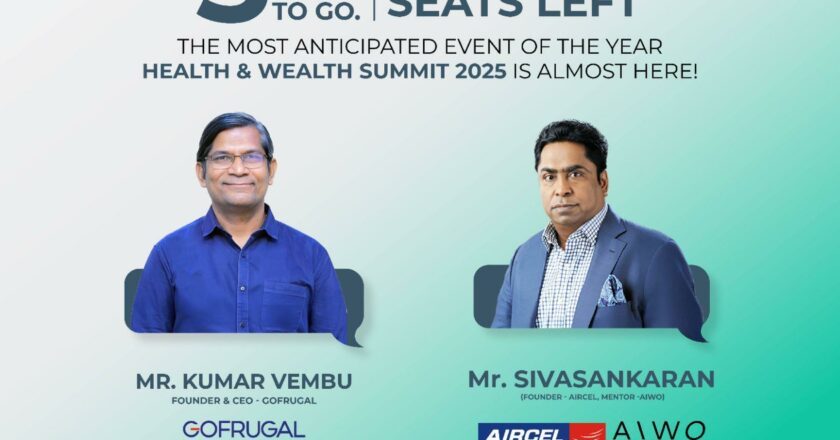 Join AIWO’s Health & Wealth Summit 2025 – India’s definitive event on Longevity, Vitality & Wealth | June 17 | The Leela Palace, Chennai