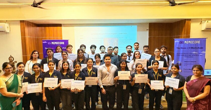 MemeCore Hosts Groundbreaking Blockchain Workshop in India: ₹82 Lakh Grant Fuels Innovation!
