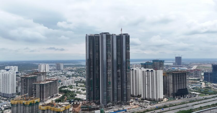 “Hyderabad’s Tallest Residential Gem, SAS Crown, Nearing Completion”