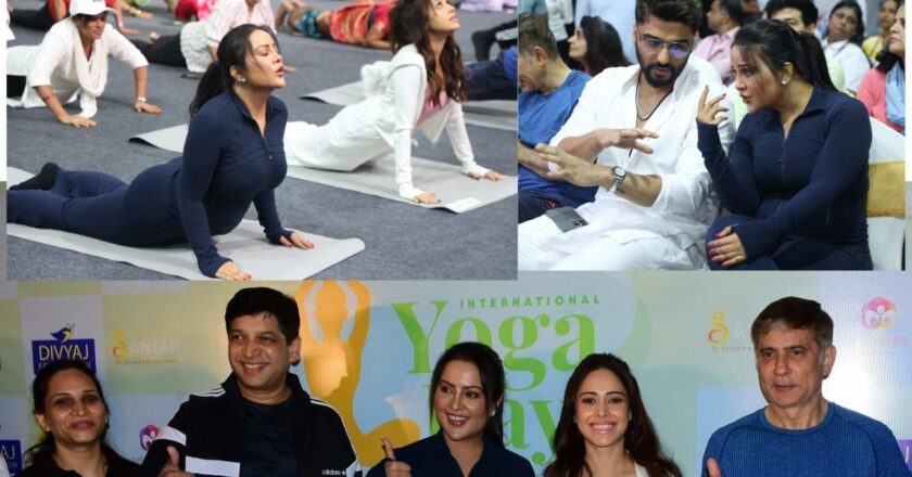 Amruta Fadnavis Ropes in Arjun Kapoor & Nushrratt Bharuccha for Soulful Yoga Day with 1,000 Marginalised Women