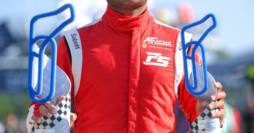 Mahaveer Raghunathan Clinches P2 in GT3 Pro-Am Class at Monza with AF Corse