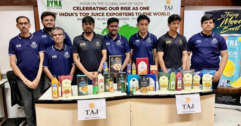 Taj Indian Group Emerges Among India’s Top 4 Juice Exporters in First Year of Operations