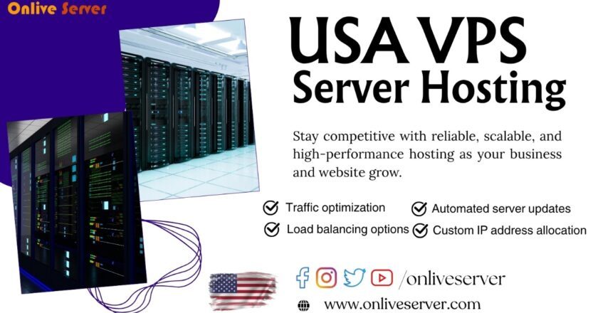 How USA VPS Hosting by Onlive Server Enhances Your Website’s Performance