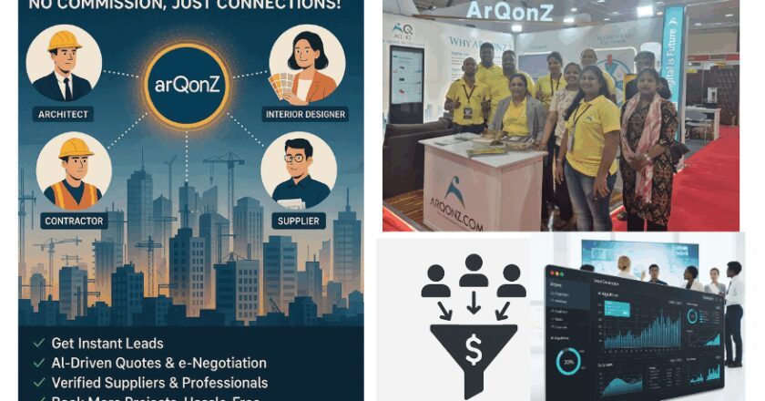 ArQonZ Launches AI-Powered Networking and Lead Generation Tool for Construction Professionals and Supplier