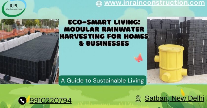 InRain Construction Pioneers Sustainable Water Solutions with Advanced Rainwater Harvesting Systems