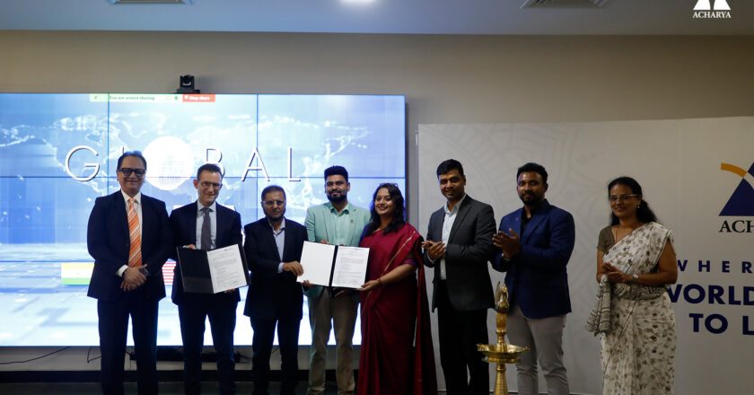 Acharya Launches Global MBA Program – Bridging Continents and Cultures