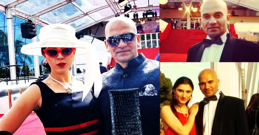 Amit R Agrwal walks his 50th Red Carpet @ 78th Cannes Film Festival